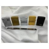 5 Assorted Zippo Lighters