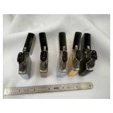 5 Assorted Zippo Lighters