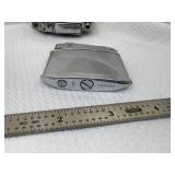 7 Assorted Vintage Lighters (2) Salem, (1) Marlboro Side Spin, (1) Mini with Chain (1) Camera Looking (1) Vernco (1) Smaller No Name