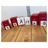 6 New in Box Hallmark Ornaments Star Wars, Peanuts, Rick & Morty, The Nightmare Before Christmas