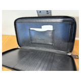 New with Tags Authentic Coach Travel Organizer Clutch Black Leather - Professional Setting Item
