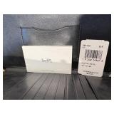 New with Tags Authentic Coach Travel Organizer Clutch Black Leather - Professional Setting Item