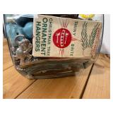 General Store Cookie Jar Filled With 100+ MCM, Vintage and Retro Smalls; Advertising and Other Fun Random Items - Lighters, Buttons, Keychains, Tape measure, etc
