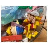Vintage General Store Candy Jar Filled With 100+ Small Toys from 1950