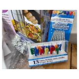 Mixed Lot Cookie Pro Press, Birthday Candles and Love Light Set