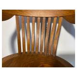 With Oak Legal Chair That Came out of the Wilkin Cty Court House, Amazing Cast Iron Fixtures Under the Chair