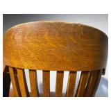 With Oak Legal Chair That Came out of the Wilkin Cty Court House, Amazing Cast Iron Fixtures Under the Chair