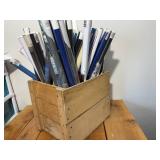 Bunch of New Posters in a Wood Crate - Dr Dre, The Shinning, Pokémon