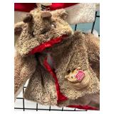 7 New Gund Christmas Coats Sized 3 to 12 months (3) Snowmen, (2) Santa & (2) Reindeer