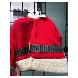 7 New Gund Christmas Coats Sized 3 to 12 months (3) Snowmen, (2) Santa & (2) Reindeer