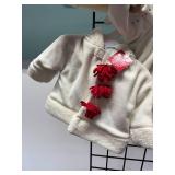 7 New Gund Christmas Coats Sized 3 to 12 months (3) Snowmen, (2) Santa & (2) Reindeer