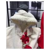 7 New Gund Christmas Coats Sized 3 to 12 months (3) Snowmen, (2) Santa & (2) Reindeer