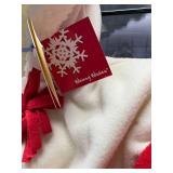 7 New Gund Christmas Coats Sized 3 to 12 months (3) Snowmen, (2) Santa & (2) Reindeer