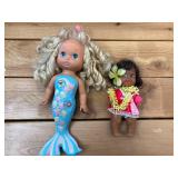 9 Assorted Dolls from 1960