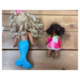 9 Assorted Dolls from 1960