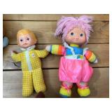 9 Assorted Dolls from 1960