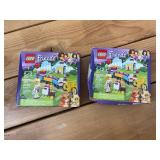 Mixed 7 Piece Lot of New In Box Toys (2) Lego 41111 Friends, (1) Futurama Ship (2) Rick & Morty Gearhead Fun Pops, (1) Lego 41230 & (1) Lego 46424