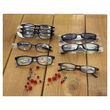8 New Assorted Reading Glasses