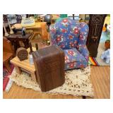 Vintage MCM Large Tin Lithograph Doll House 27"x16"x13" Amazing Condition 30+ Lundby 70