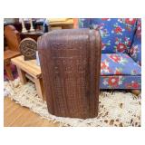 Vintage MCM Large Tin Lithograph Doll House 27"x16"x13" Amazing Condition 30+ Lundby 70