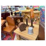 Vintage MCM Large Tin Lithograph Doll House 27"x16"x13" Amazing Condition 30+ Lundby 70