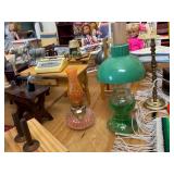 Vintage MCM Large Tin Lithograph Doll House 27"x16"x13" Amazing Condition 30+ Lundby 70