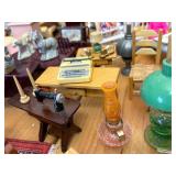 Vintage MCM Large Tin Lithograph Doll House 27"x16"x13" Amazing Condition 30+ Lundby 70