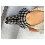 Vintage MCM Large Tin Lithograph Doll House 27"x16"x13" Amazing Condition 30+ Lundby 70