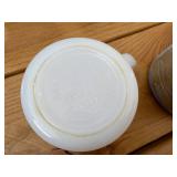 16 Assorted Vintage Coffee Mugs (1) Black GlasBak (1) Fire-King (1) Lenex