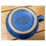 16 Assorted Vintage Coffee Mugs (1) Black GlasBak (1) Fire-King (1) Lenex