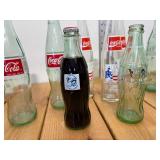 9 Vintage Assorted Coke Bottles (3) Celebrate the Century Mount Rushmore, (1) Crazy Horse