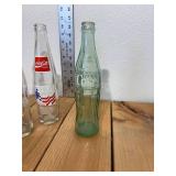 9 Vintage Assorted Coke Bottles (3) Celebrate the Century Mount Rushmore, (1) Crazy Horse