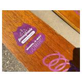 Vintage Water Skies , Great for Cabin Decor, Pennsylvania Aqua Balance Whirl A Way Made in Akron OH