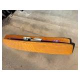 Vintage Water Skies , Great for Cabin Decor, Pennsylvania Aqua Balance Whirl A Way Made in Akron OH