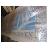 Set of (2) Jeld-Wen vinyl fixed win...