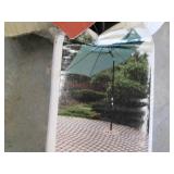 9ft Backyard Creations Green Steel ...