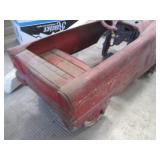 Vintage Fire Chief flat-faced metal...