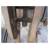 Vintage 2-speed barn beam post dril...