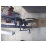 Vintage 2-speed barn beam post dril...