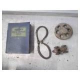 Antique Metal wind up car, 1961 Mot...