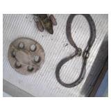 Antique Metal wind up car, 1961 Mot...