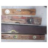 Vintage Wood levels in a variety of...