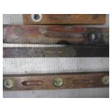 Vintage Wood levels in a variety of...
