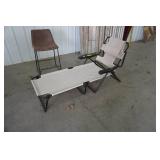 Assorted Patio Lounge Chairs and Cushions