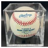 Bud Selig (MLB Commissioner) Signed Baseball Rawlings OMLB Selig Ball
