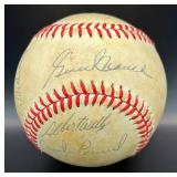 1978-1979 Minnesota Twins Signed Team Ball - Gene Mauch, Al Worthington, Camilo Pascual, Johnny Goryl, Butch Wynegar and more