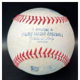 Byron Buxton Signed Baseball Rawlings OMLB Selig Ball Minnesota Twins w/ cube