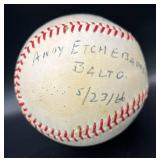 Andy Etchebarren (Baltimore Orioles Catcher and Aberdeen Pheasants Early 1960