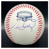 Tom Kelly (Minnesota Twins Manager) Signed HHH Metrodome Rawlings OMLB Selig  Baseball w/ cube