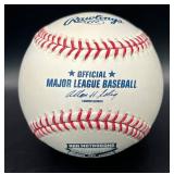 Tom Kelly (Minnesota Twins Manager) Signed HHH Metrodome Rawlings OMLB Selig  Baseball w/ cube